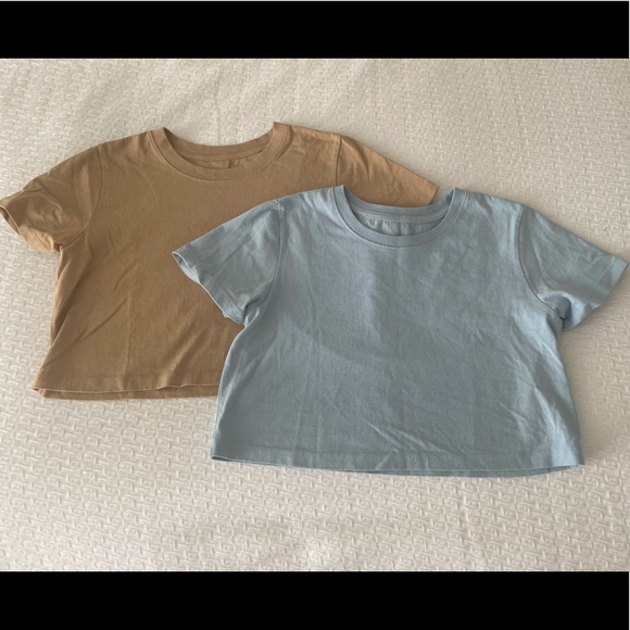 2-Pack Urban Outfitters Crop Tees - Picture 1 of 3